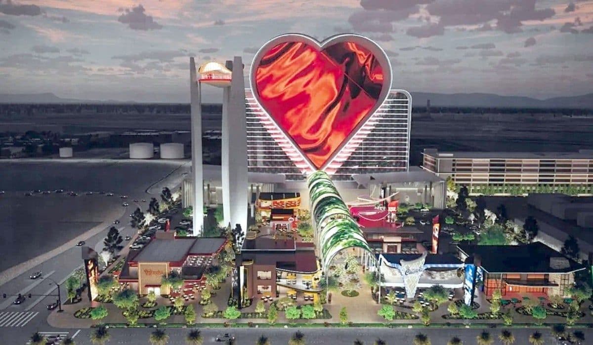 Heart-Shaped Hotel Casino Approved for South Vegas Strip