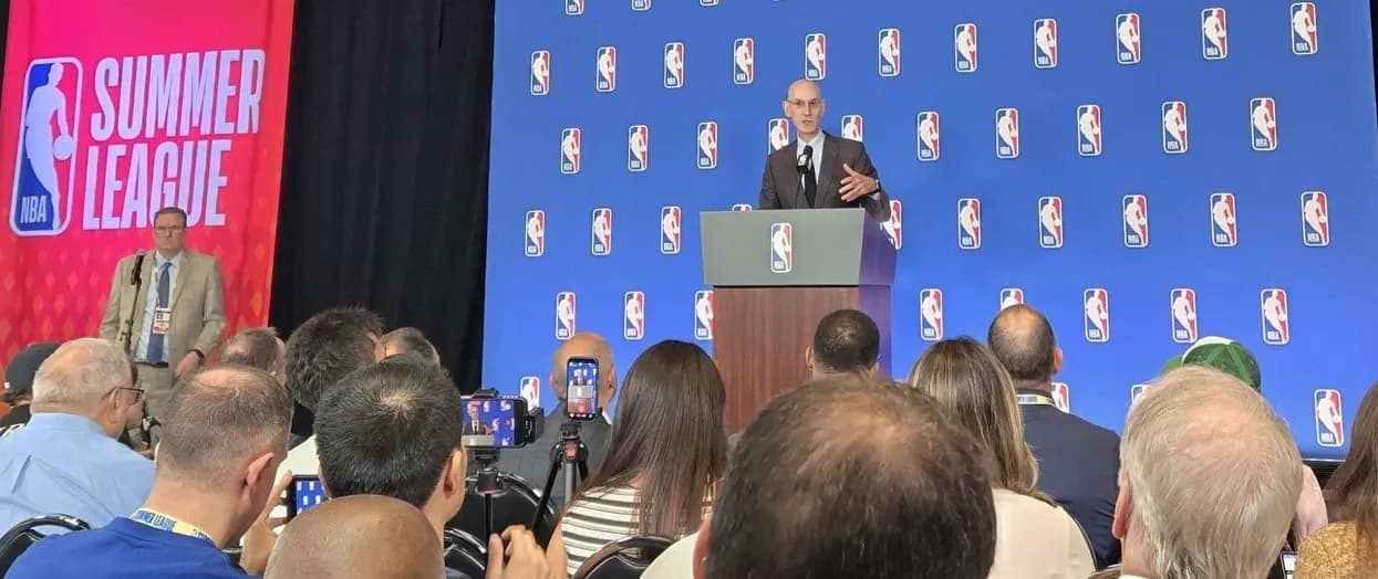 Adam Silver apoya la propuesta de supervisión federal de las apuestas deportivas en EE. UU.