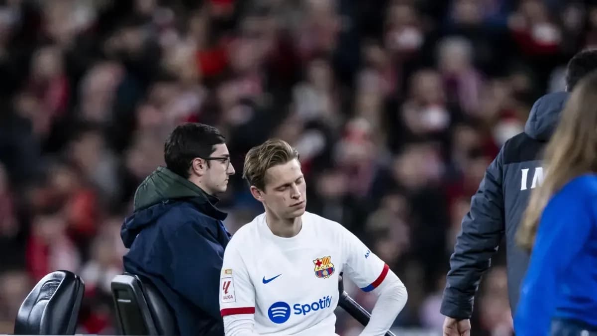 Frenkie de Jong suffers another prolonged injury