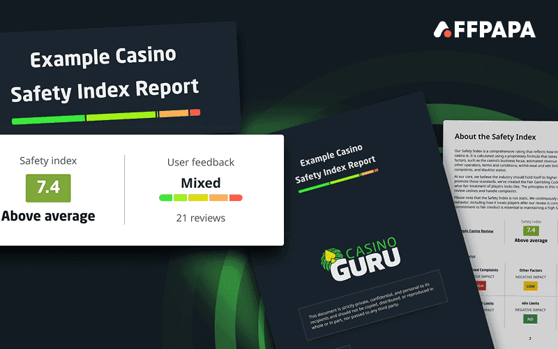 Casino Guru Launches Automated Safety Index Reports