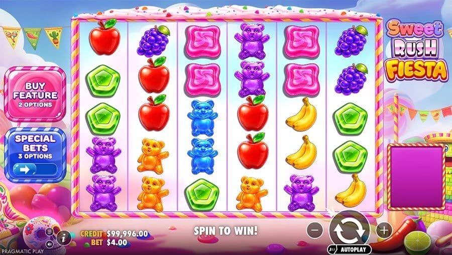 Analysis of Pragmatic Play's Sweet Rush Fiesta Game