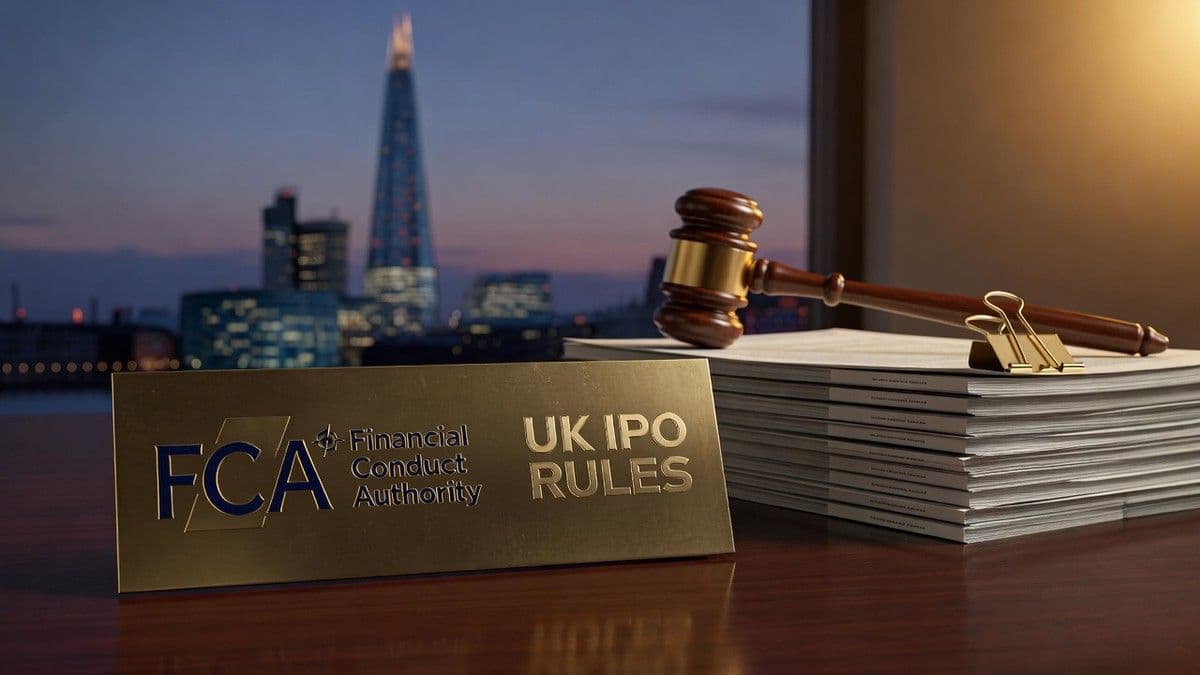 FCA Streamlines IPO Regulations to Boost UK Market Competitiveness