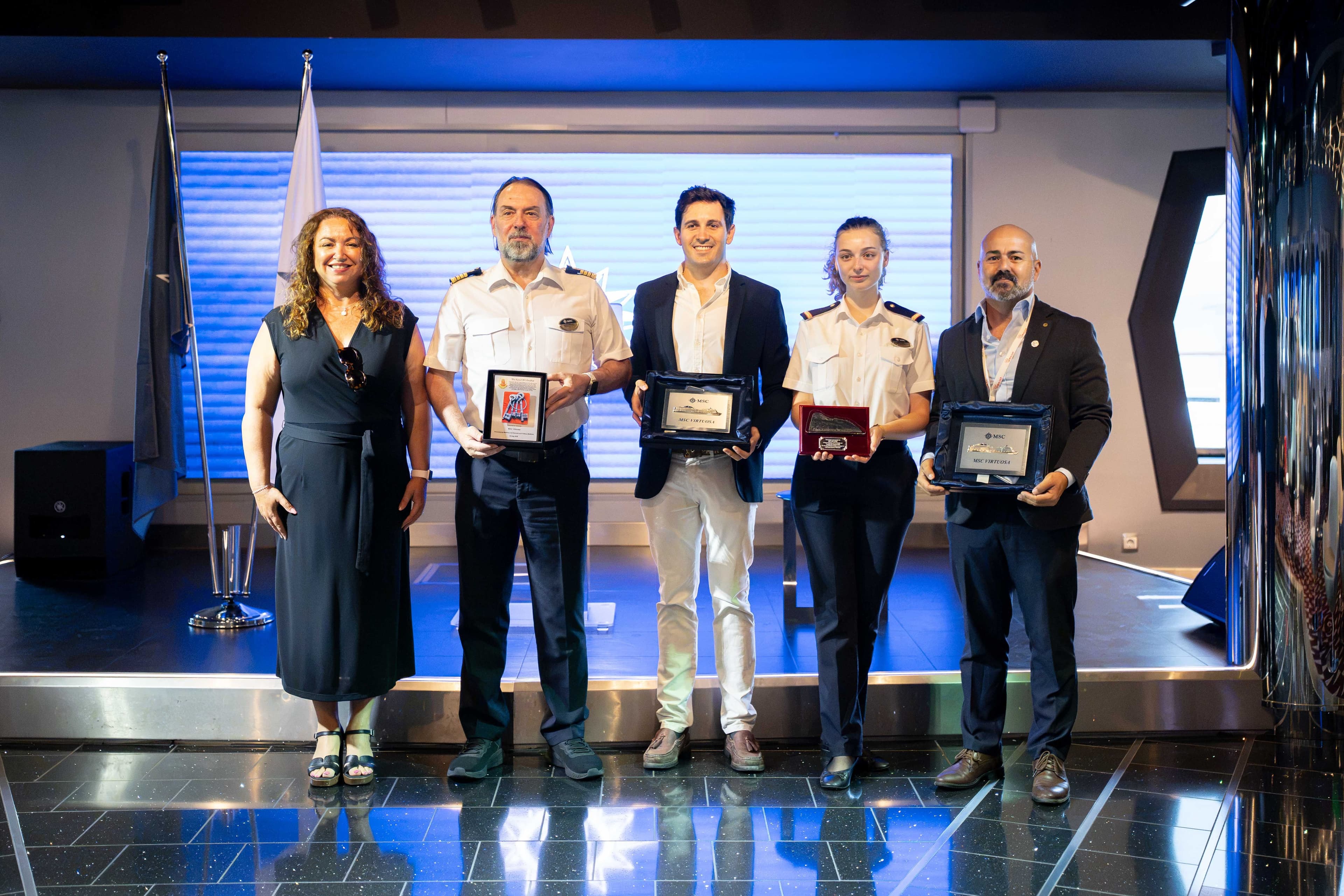 MSC Virtuosa's First Visit Boosts Gibraltar's Tourism Sector