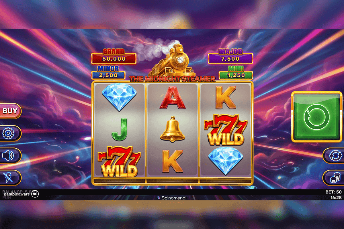 Spinomenal Introduces The Midnight Steamer – Hold & Hit Slot