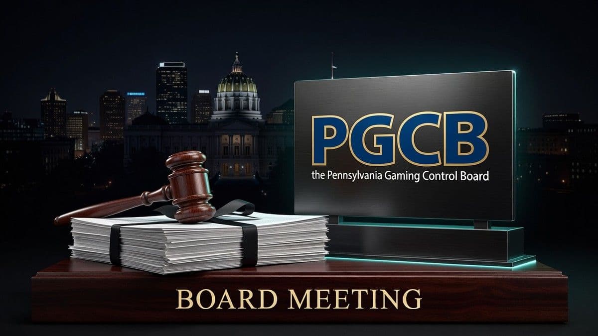 PGCB Schedules Board Meeting for May 19, 2027
