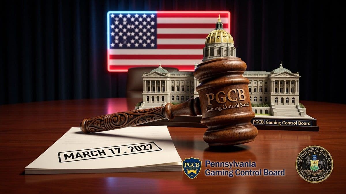 PGCB Schedules Board Meeting in March 2027