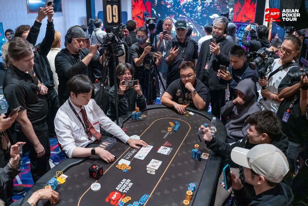Evento Principal APT Incheon con una participación de jugadores récord y un pozo de premios