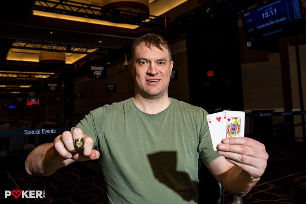 Justin Lapka triunfa en Las Vegas y consigue su cuarto anillo del WSOPC