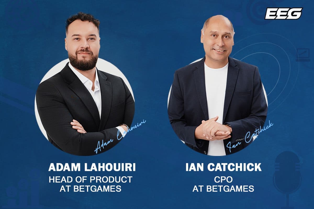 Franchise concept in the iGaming sector with icons of innovation and growth