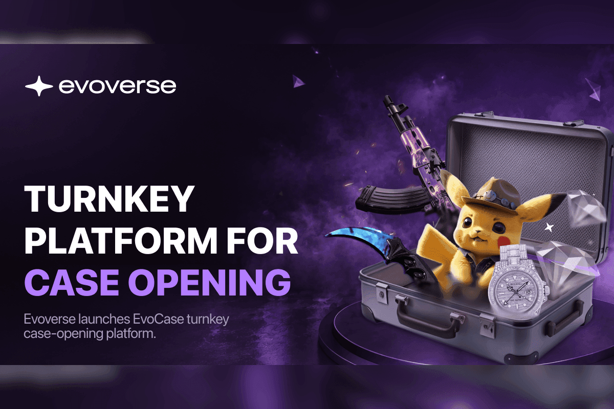 Evoverse lanza EvoCase, plataforma de apertura de cajas para operadores iGaming