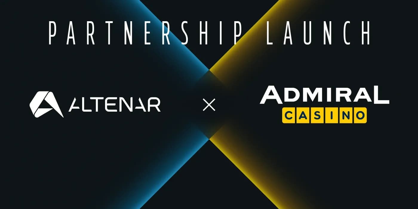 Altenar and AdmiralCasino.co.uk logos shown on a digital sports betting interface