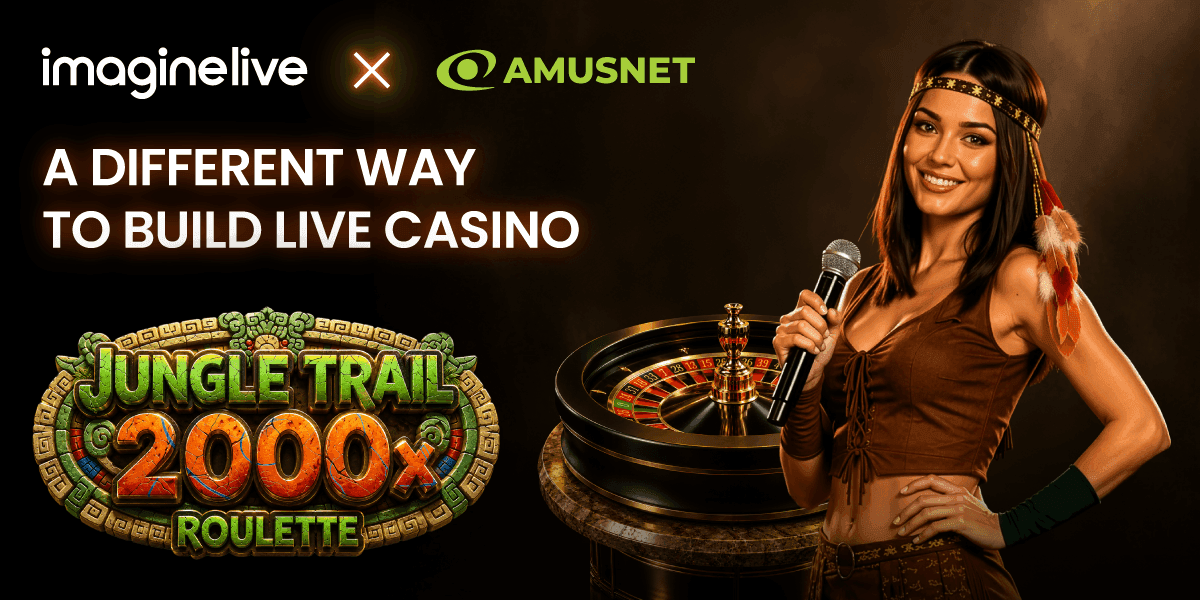 Estudio de casino en vivo Jungle Trail Roulette 2000x con crupiere de habla rumana y decoración temática de jungla
