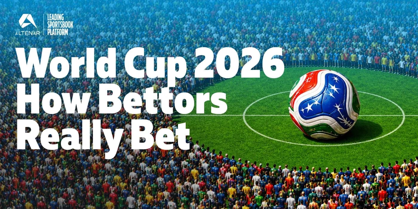 Data analysis panel of Altenar showing trend graphs for the World Cup 2026