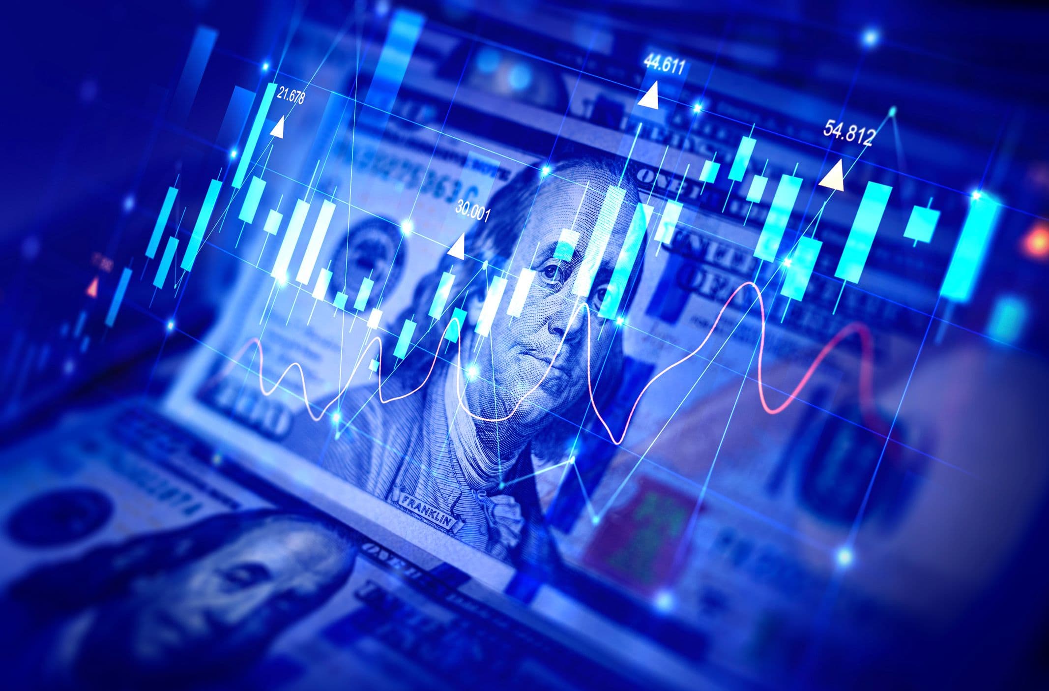 Collage of prediction market interfaces, CFTC licences, and operator logos on a digital screen background