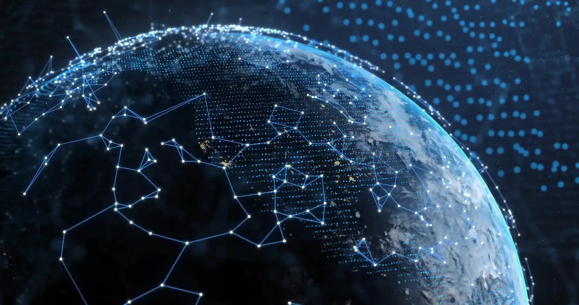 A global network graphic highlighting vendor security connections across iGaming operators, regulators, and suppliers