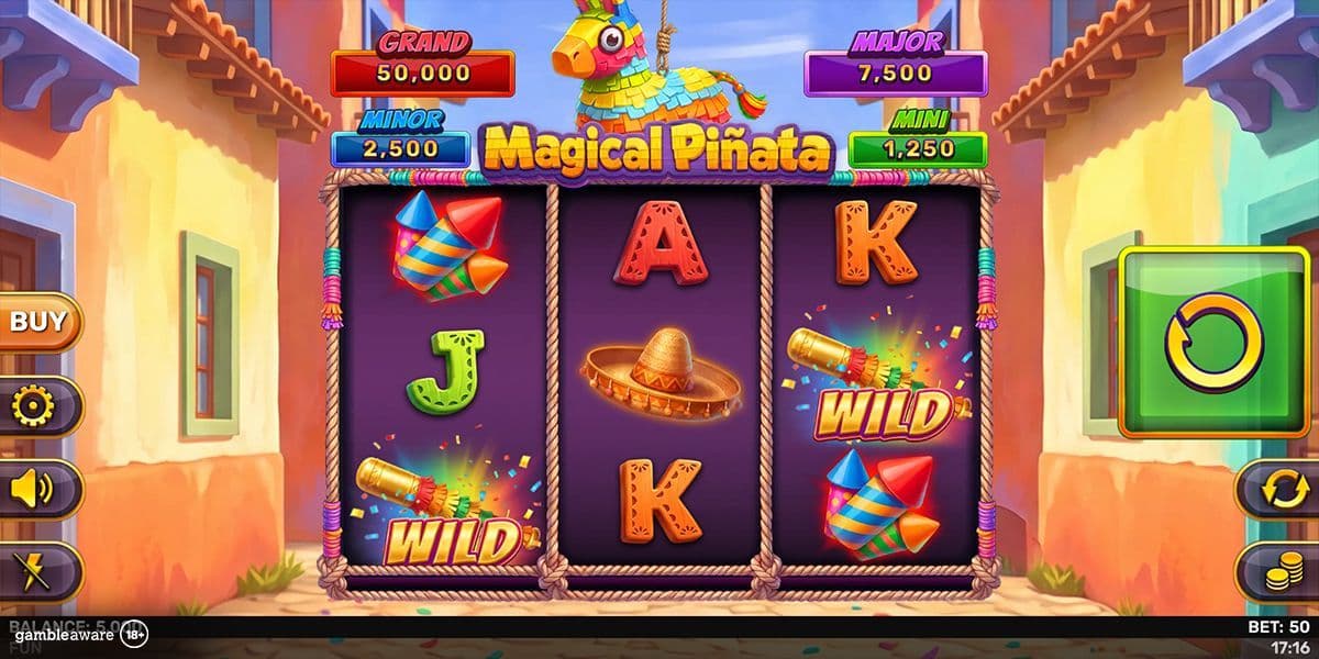 Spinomenal Expands Content Portfolio with Magical Piñata – Hold & Hit 3x3 Slot Launch