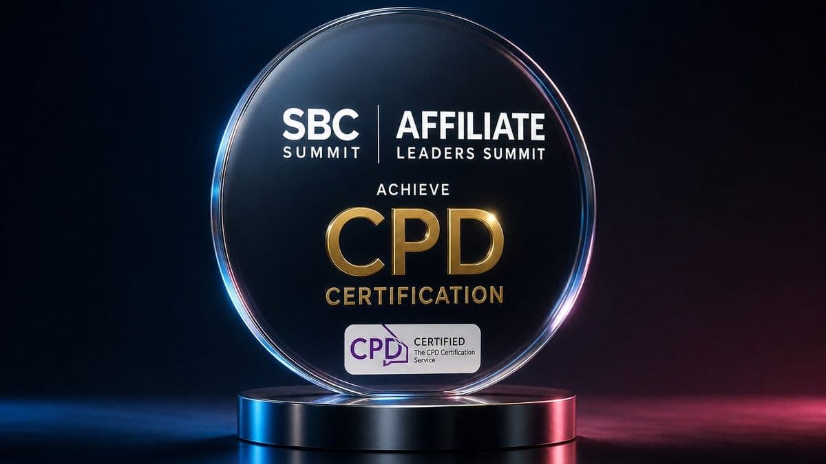 Delegates at SBC Summit Lisbon participating in a CPD-certified conference session