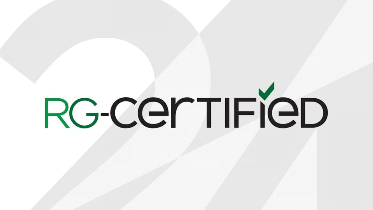 A digital dashboard displaying compliance training modules and progress bars for gaming industry staff