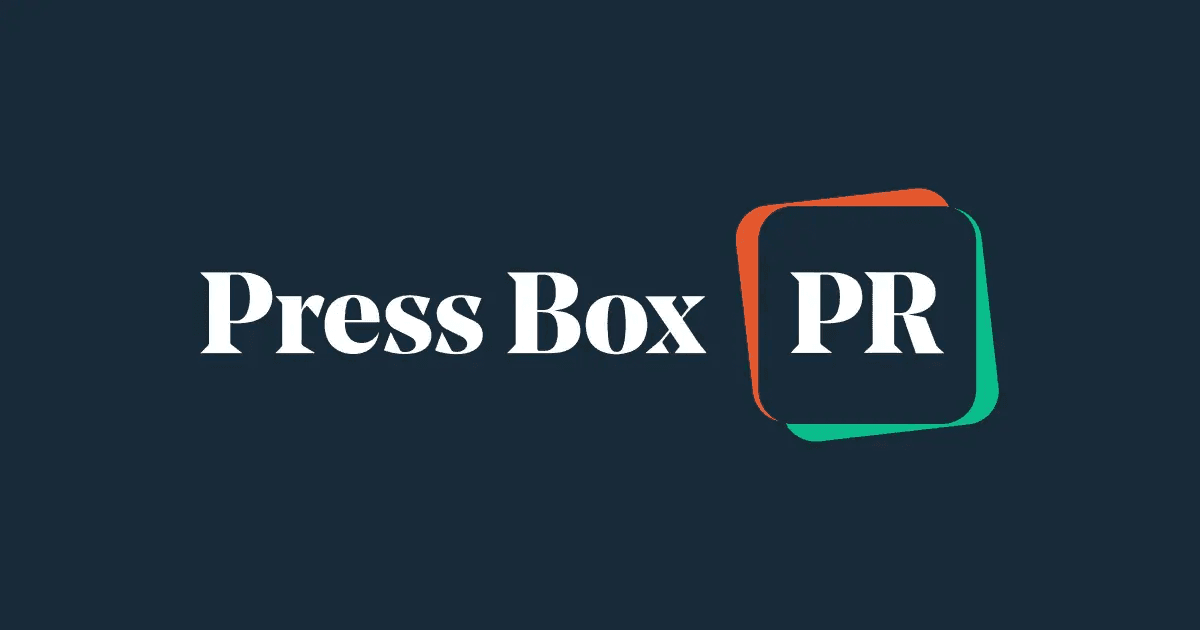 Press Box PR logo superimposed over a map of Africa with highlighted regions representing key markets