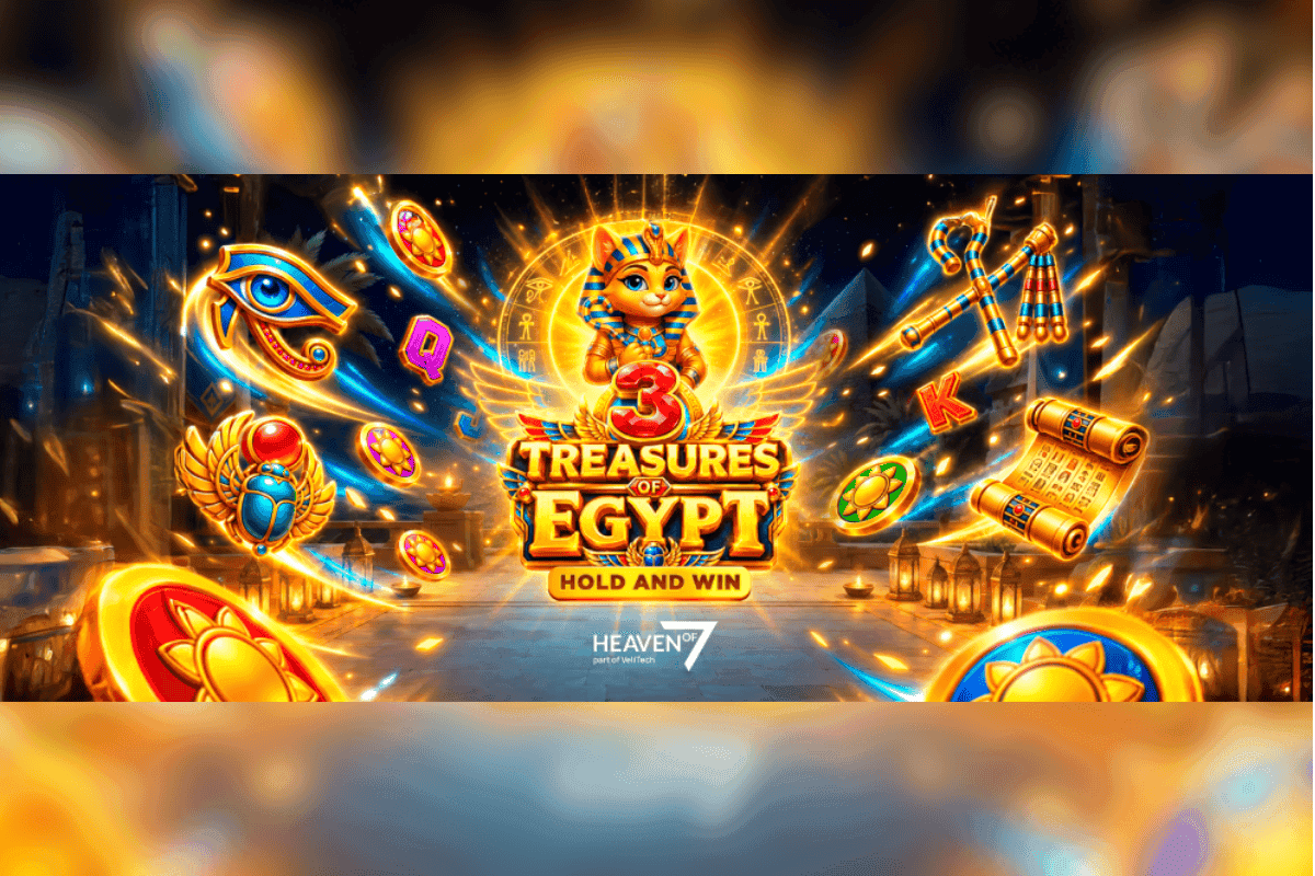 Heaven of 7 Unveils 3 Treasures of Egypt Slot Featuring Linked Bonus Mechanics