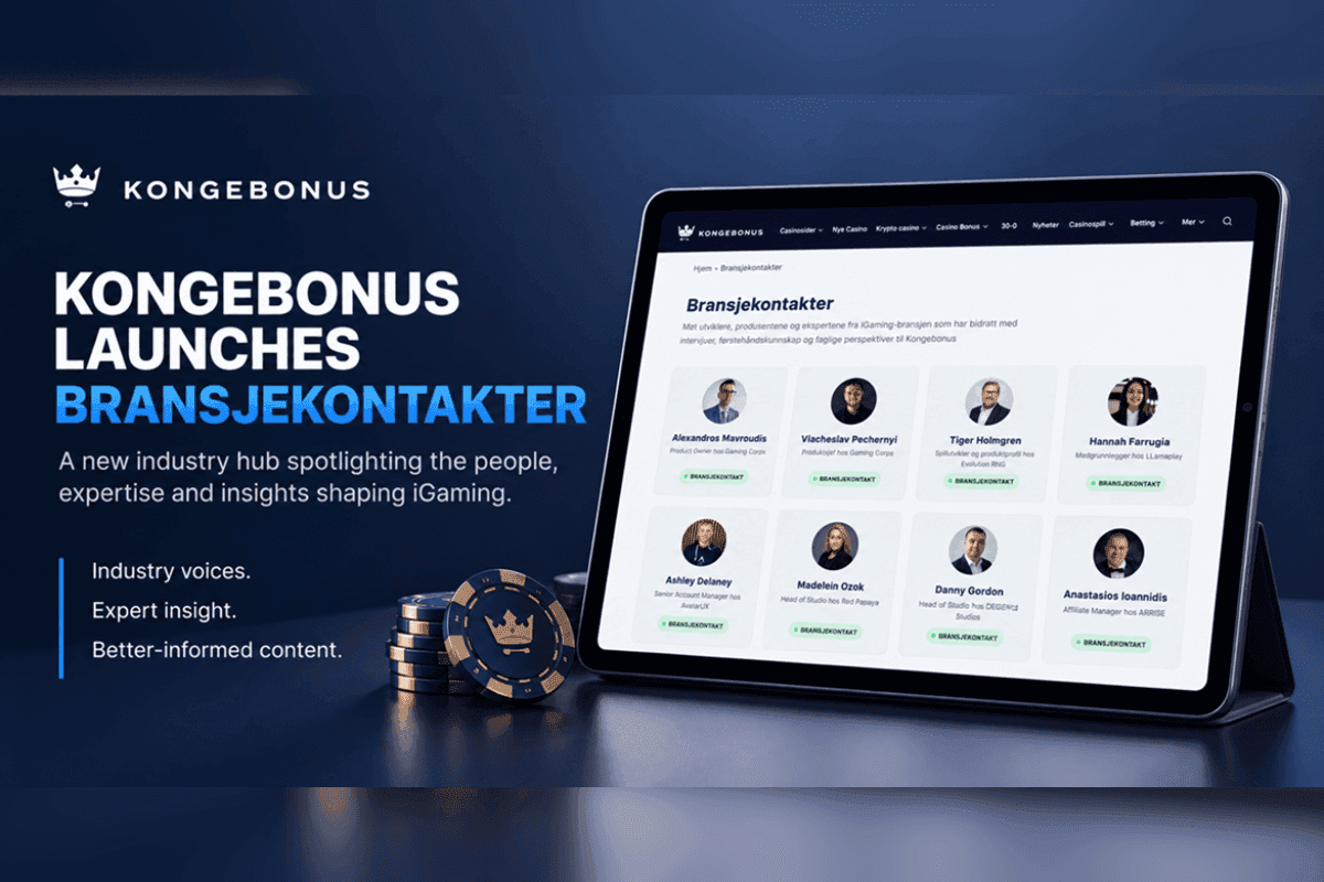 Kongebonus Debuts ‘Bransjekontakter’ iGaming Industry Contacts Hub