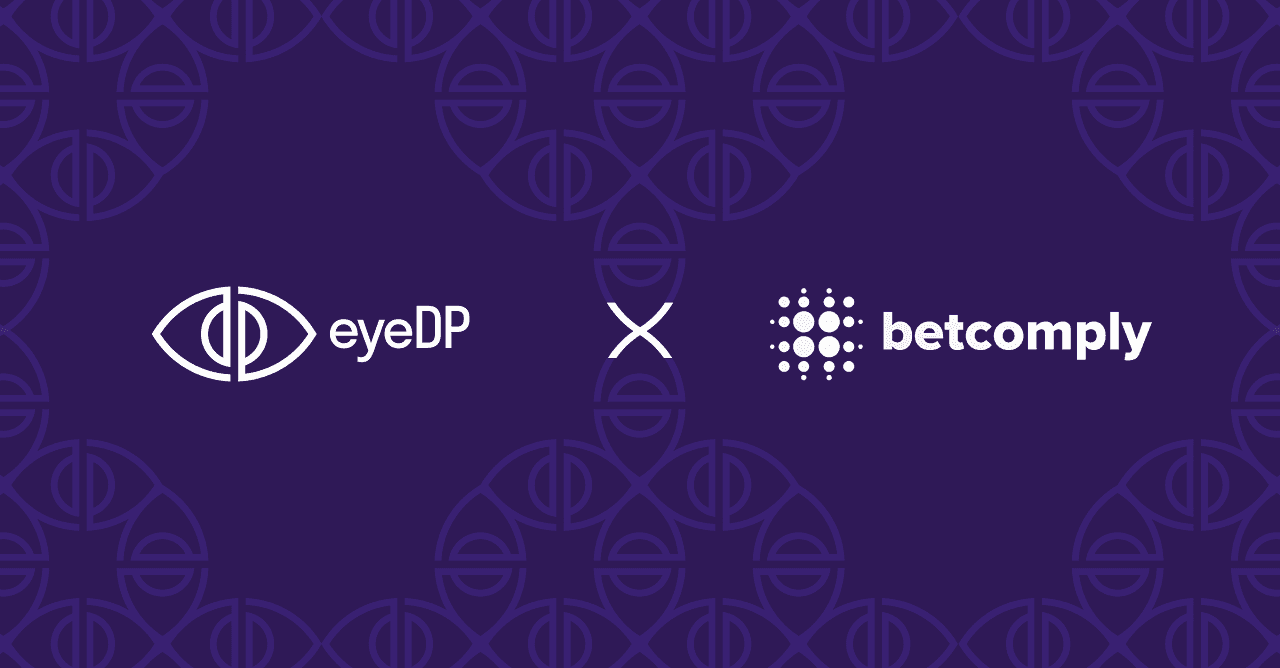 eyeDP and BetComply logos with automated compliance tools for the Dutch iGaming market