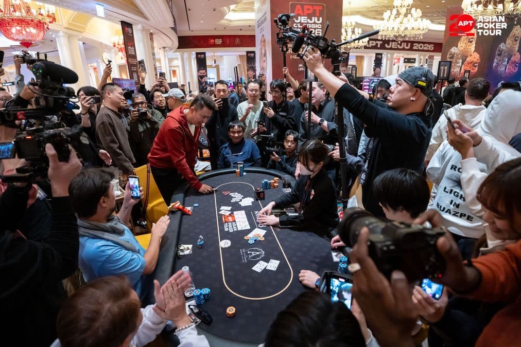 El Asian Poker Tour Jeju 2026 arranca con 135 torneos y premios récord