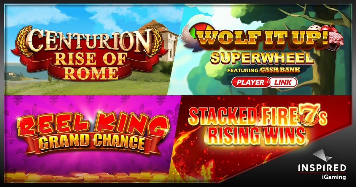 Inspired Entertainment Launches Four New Mobile Slots in UK and Malta