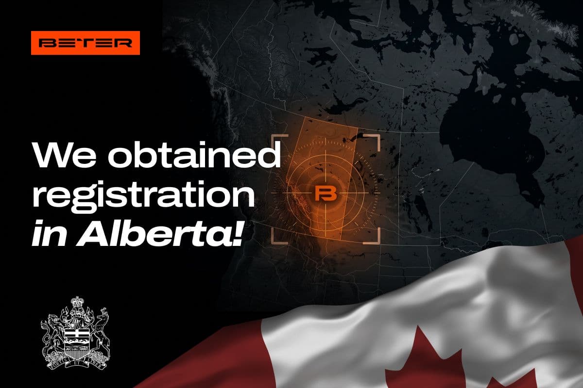 BETER Obtiene Registro de Proveedor AGLC en Alberta, Aumenta Presencia en Canadá
