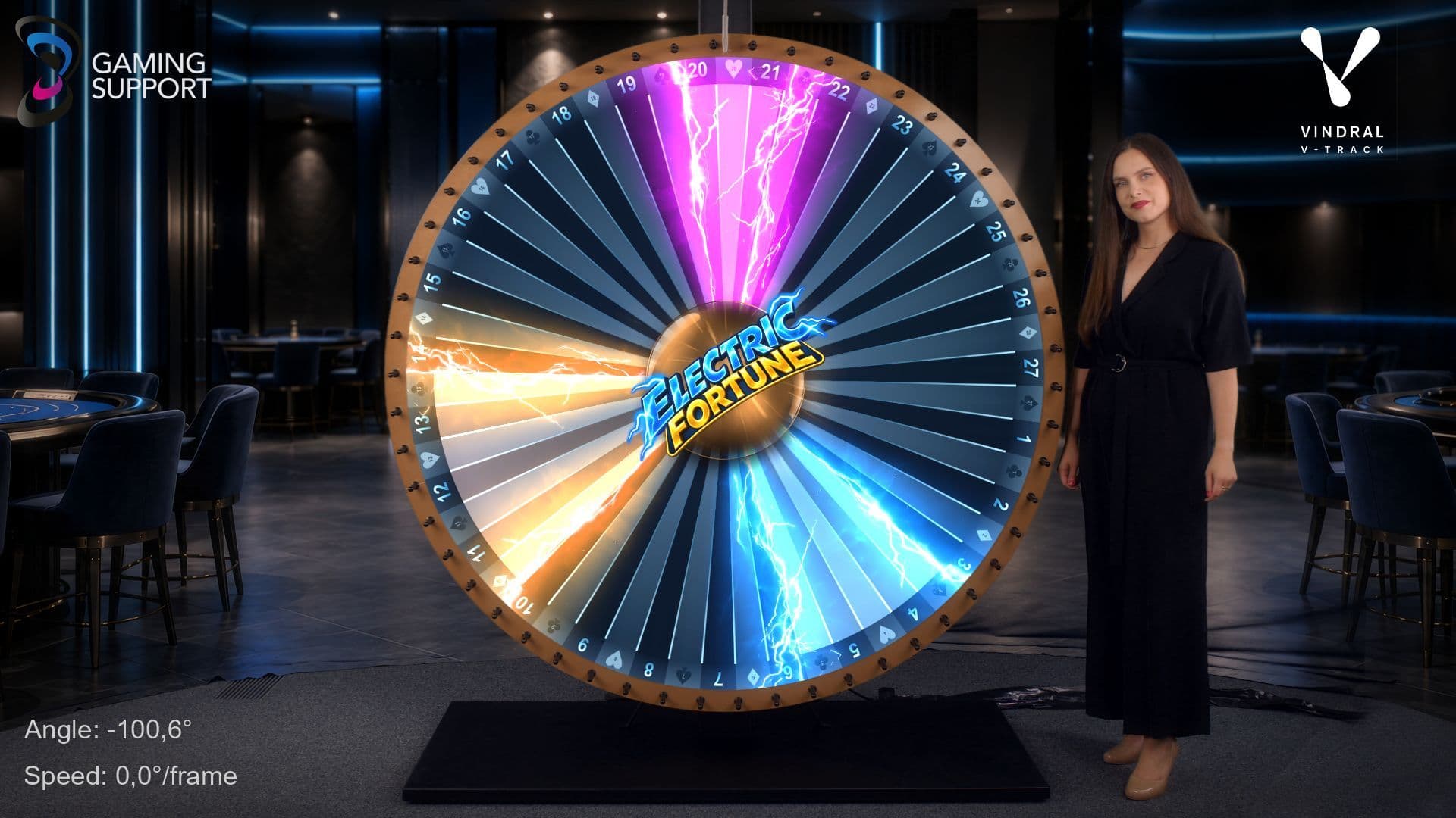 Vindral y Gaming Support lanzan Green Wheel certificado GLI para V-Track