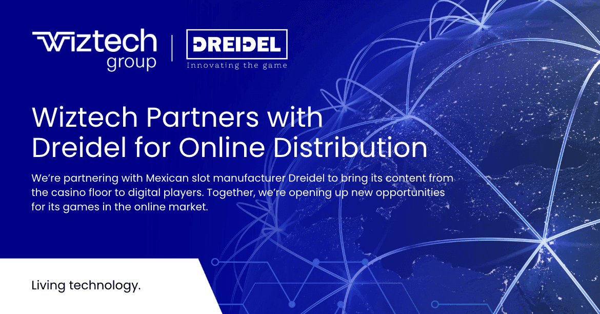 Acuerdo empresarial entre Wiztech y Dreidel Interactive para slots online en México en una sala de negociación