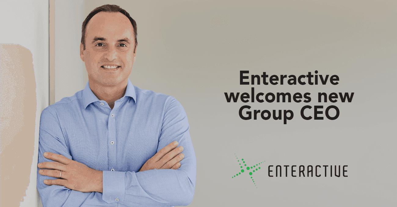 Cambio de liderazgo en Enteractive: nuevo CEO Stephen Parry y Presidente Ejecutivo Mikael Hansson anunciado