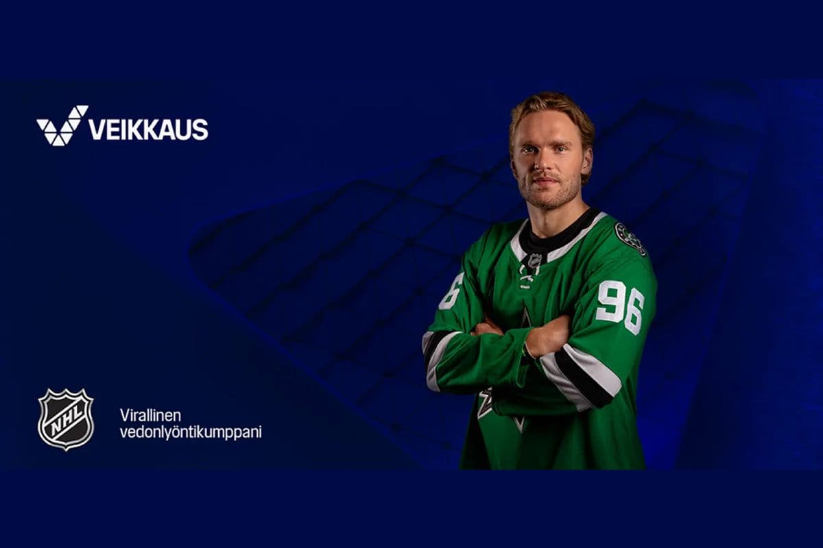 Veikkaus signs Mikko Rantanen as brand ambassador and renews NHL deal
