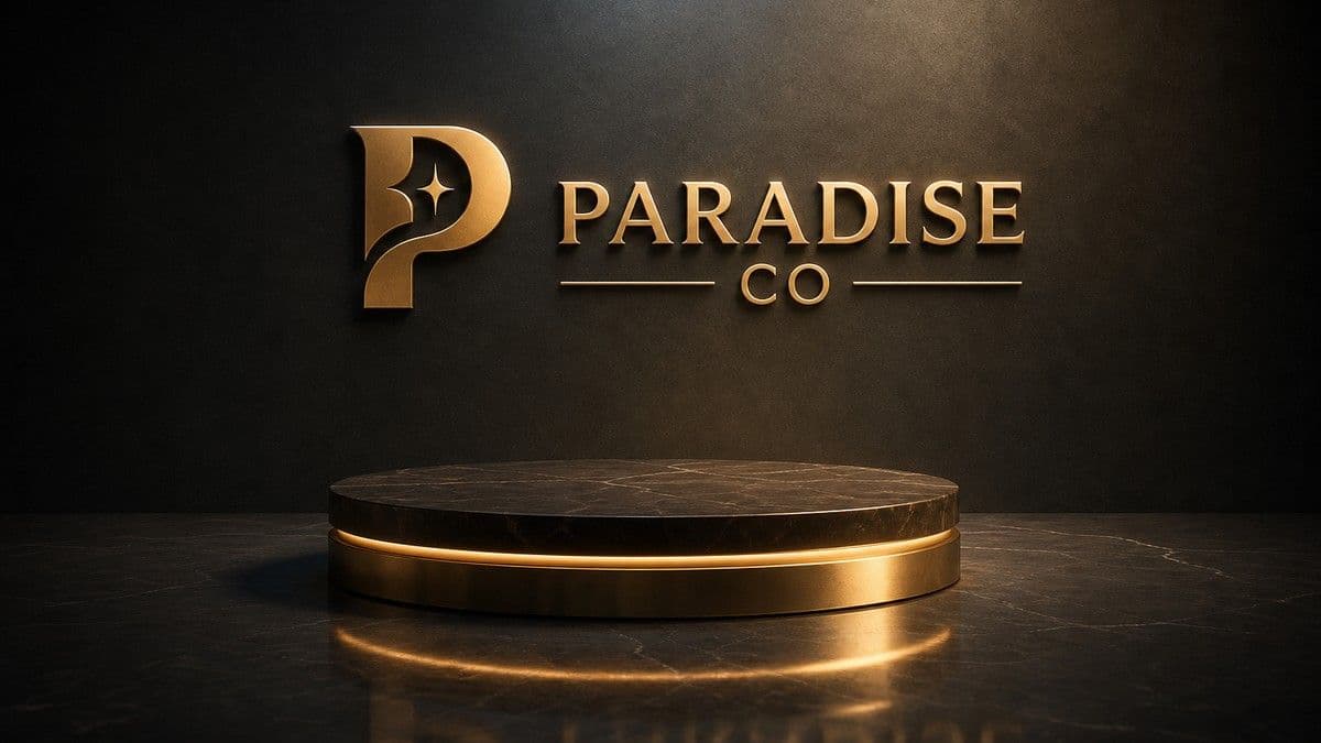 Paradise Co casinos in South Korea with financial figures overlay showing KRW and US dollar revenue for September and Q3 2026