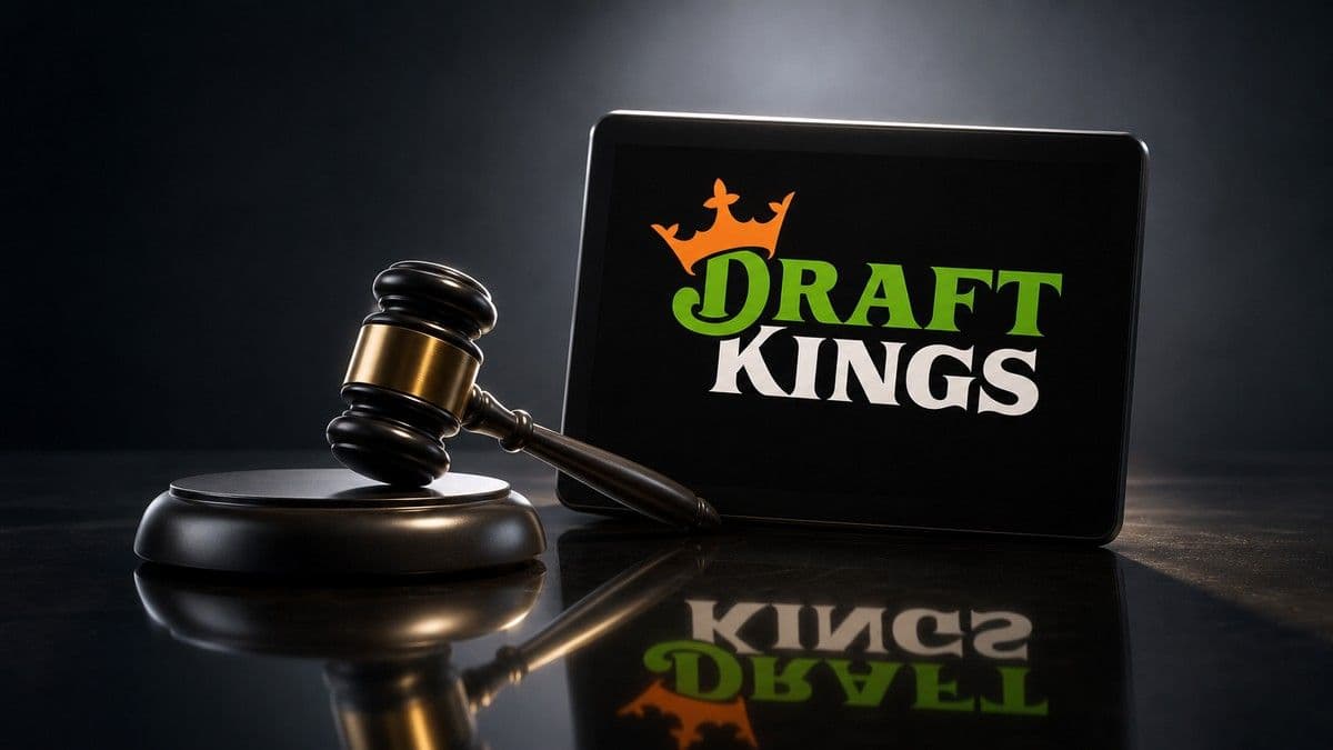 Court filing and promotional messages illustrating a lawsuit alleging AI-targeted gambling promotions