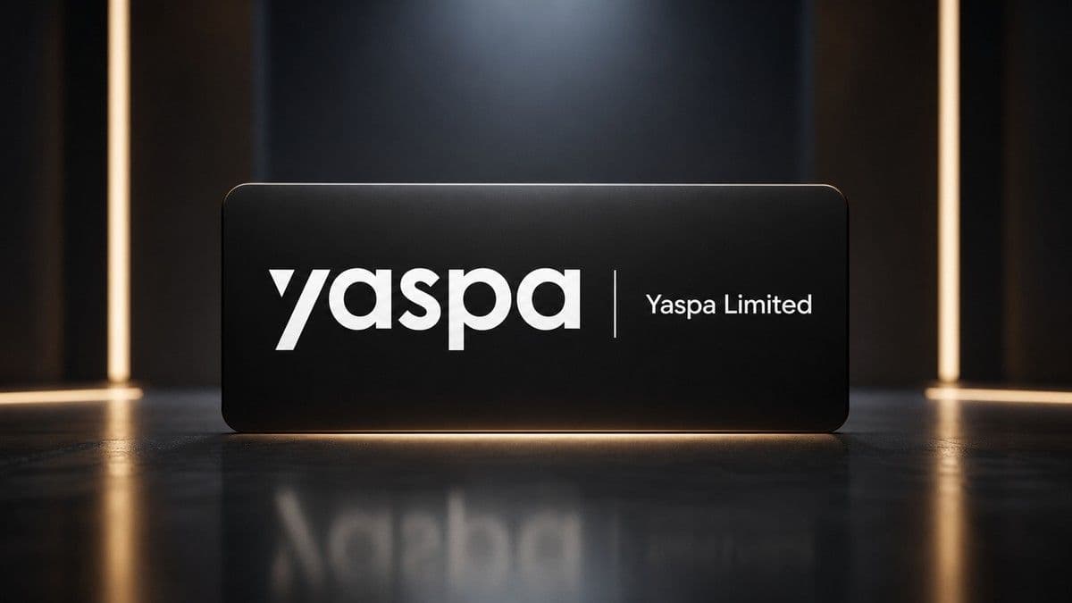 Yaspa payment interface screenshot overlayed with corporate and merchant onboarding documents in a compliance review