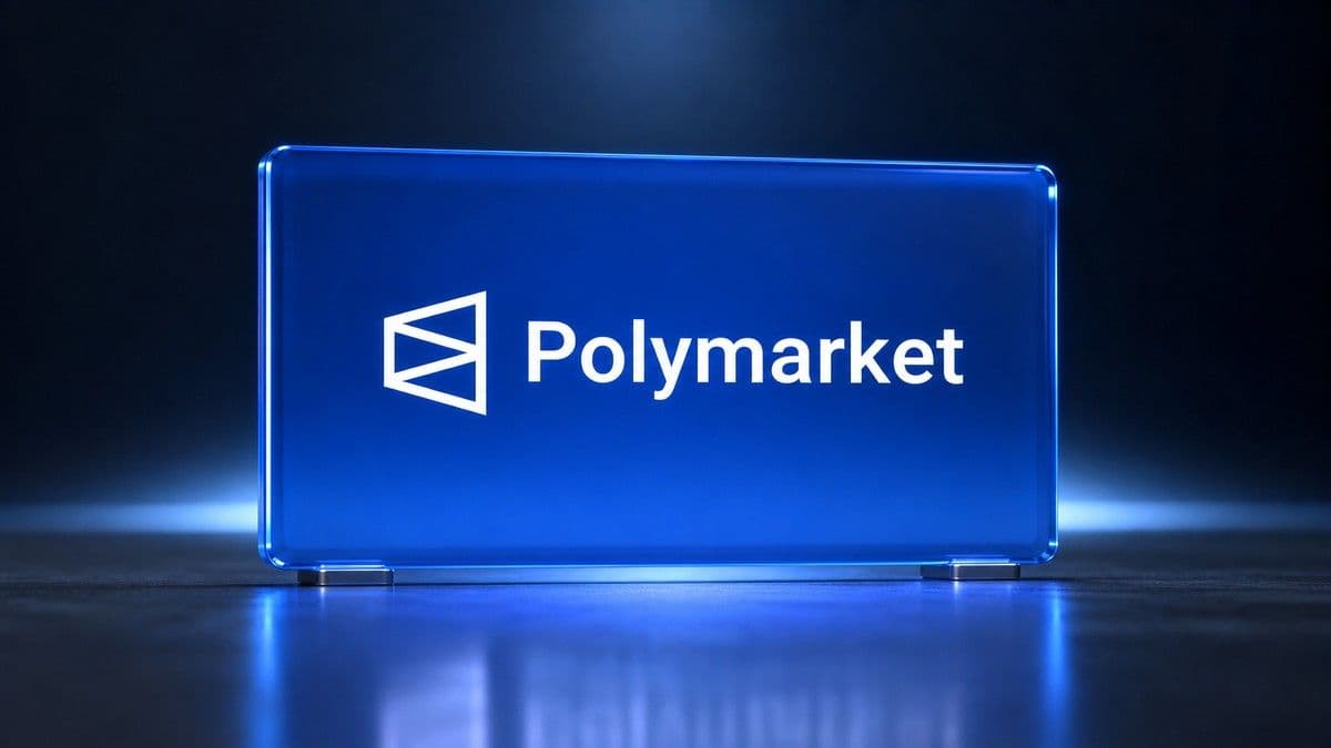 Polymarket Protocol V2 infrastructure visual with developers and market charts alongside API retirement calendar
