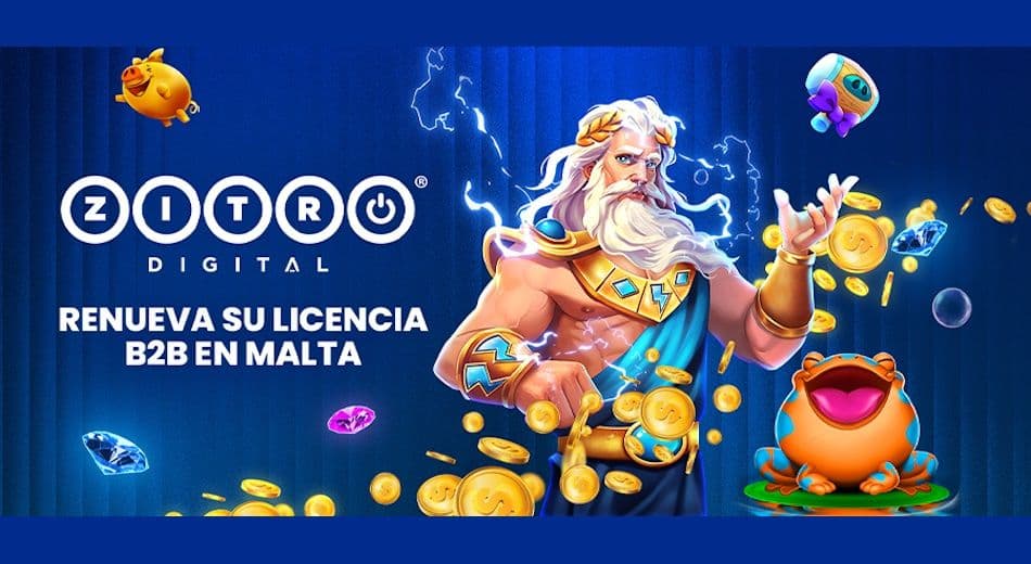 Zitro Digital renueva licencia B2B en Malta hasta 2036