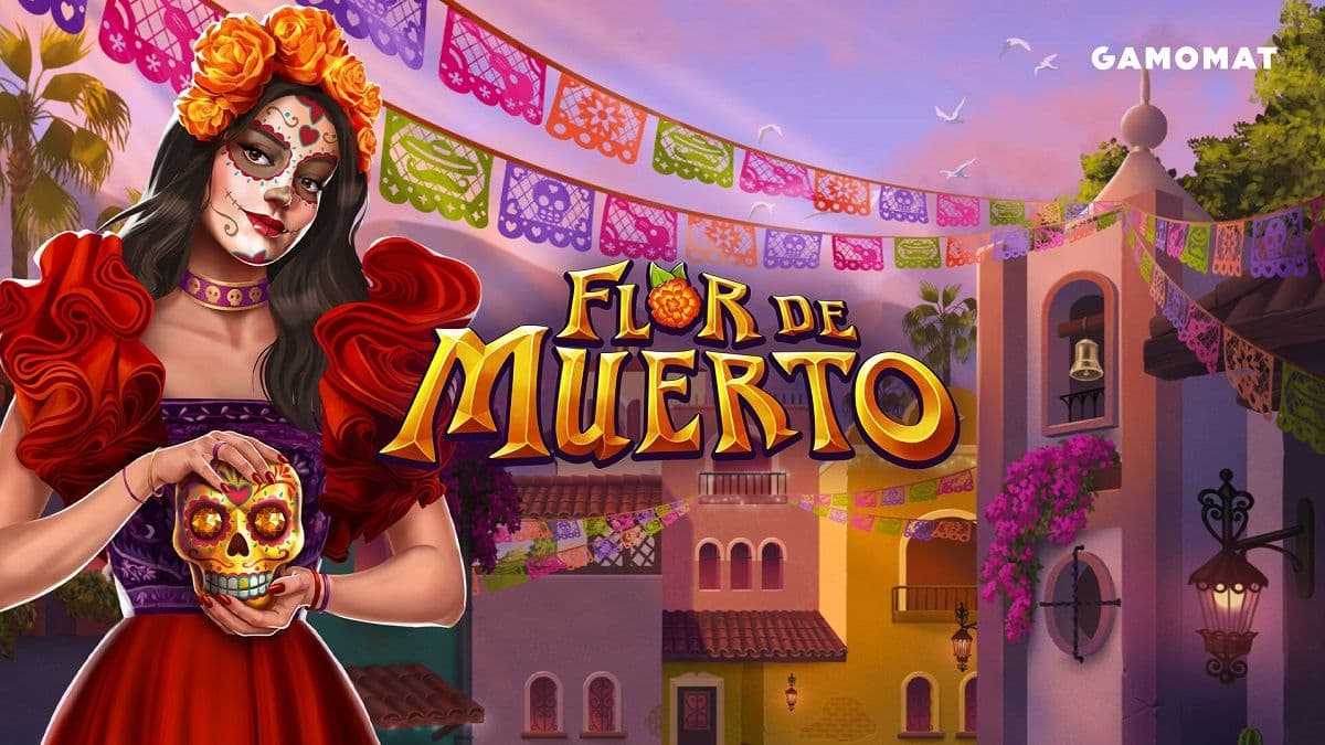 GAMOMAT releases Flor de Muerto slot with nudging flowers and endless Free Games