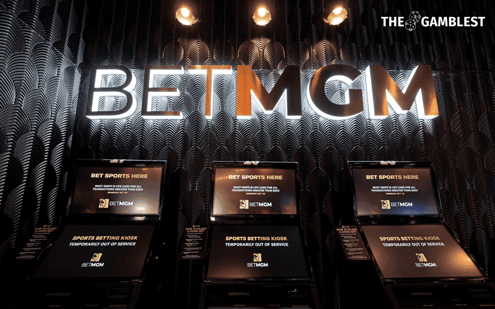 BetMGM financial results summary showing revenue and EBITDA figures alongside casino and sportsbook metrics for Q3 2026