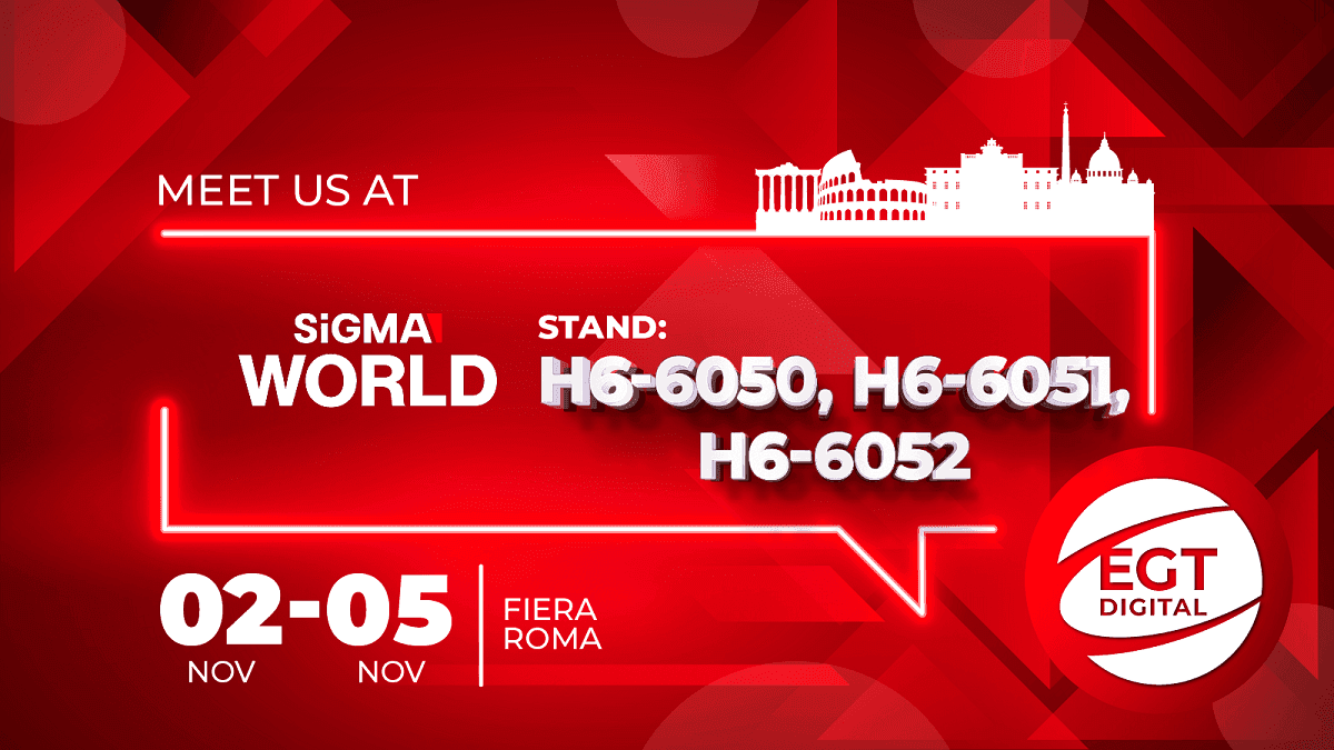 EGT Digital unveils new slots, sportsbook and platform updates for SiGMA World 2026