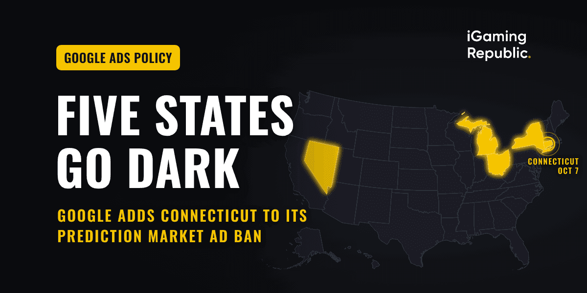 Google bloquea anuncios de mercados de predicción en Connecticut