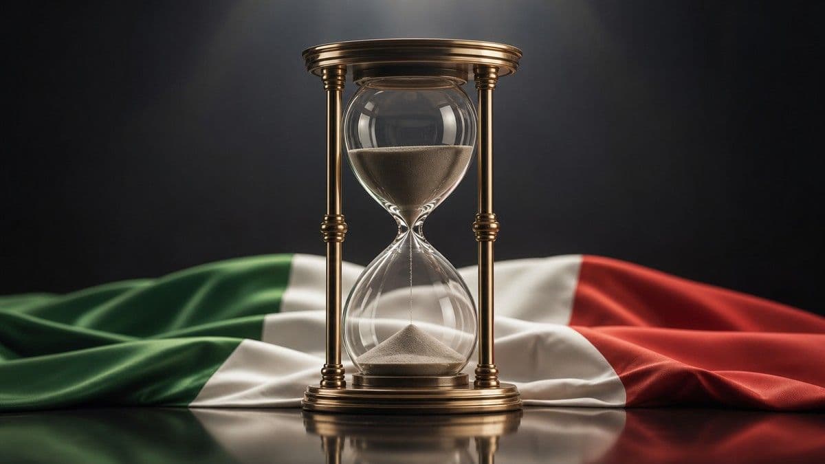 Locales de apuestas en Italia con carteles y máquinas de juego en una calle comercial