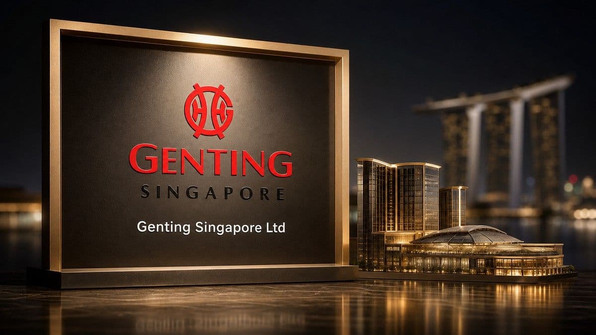 Resorts World Sentosa construction works and waterfront development alongside existing casino complex in Singapore