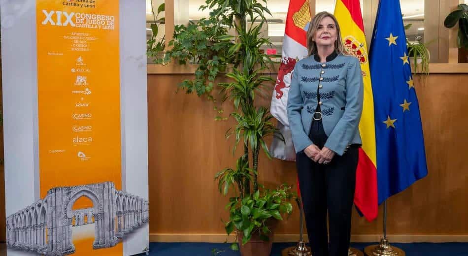 Carmen Rodrigo de SAJUCAL hablando sobre medios de pago y seguridad en salones de juego en Castilla y León