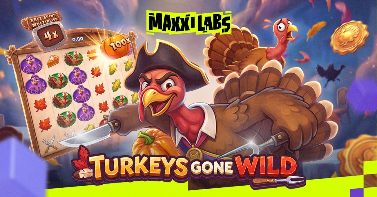 Maxxi Labs launches Slotty Studio's Turkeys Gone Wild slot