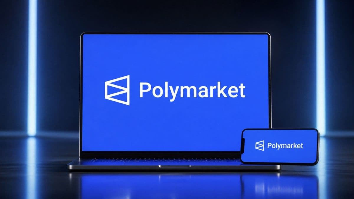 Representation of blockchain wallets and betting markets around the Israel election with Polymarket branding elements