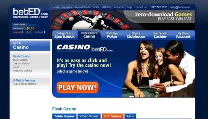 BetEd.com website screenshot