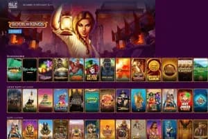 Casino Nile website screenshot