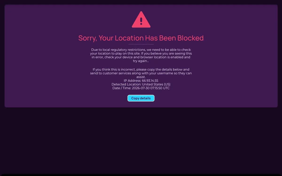 MegaSpinz Casino website screenshot